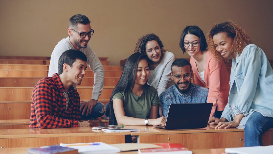 diverse group collaborating